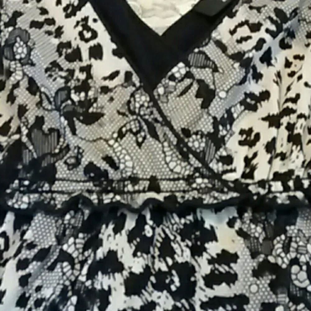 Style & Company Wrap Front Dress - Picture 3 of 5